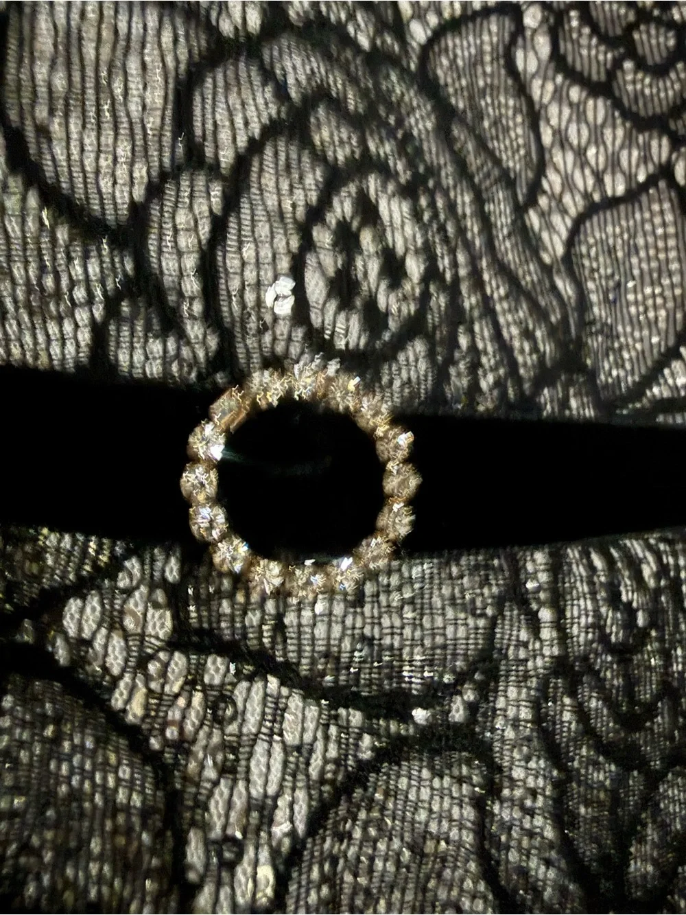 Rare Editions Silver Dress with Black Lace and Belt